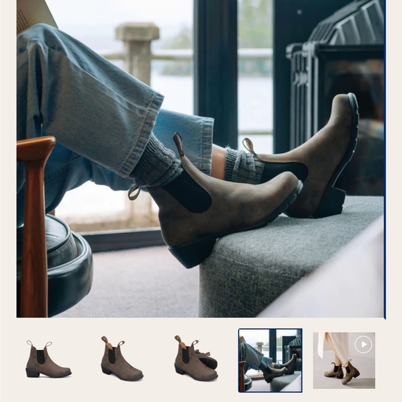 NEW BLUNDSTONE HEELED SZ 4 - Picture 2 of 6